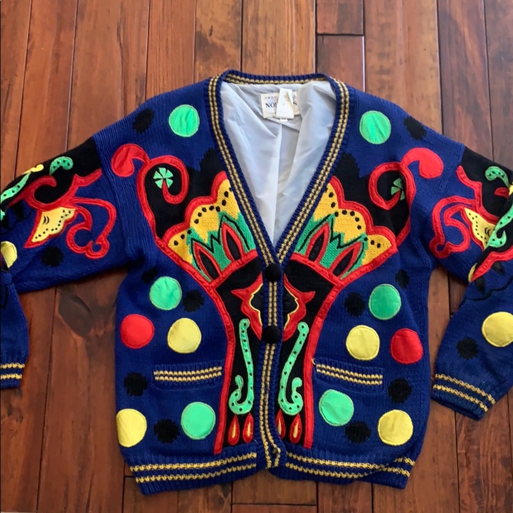 Absolutely NO! Original 80s Cardigan